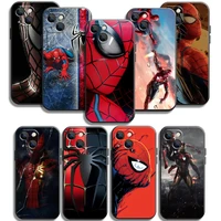 marvel spiderman phone cases for iphone 7 8 se2020 7 8 plus 6 6s 6 6s plus x xr xs max coque funda