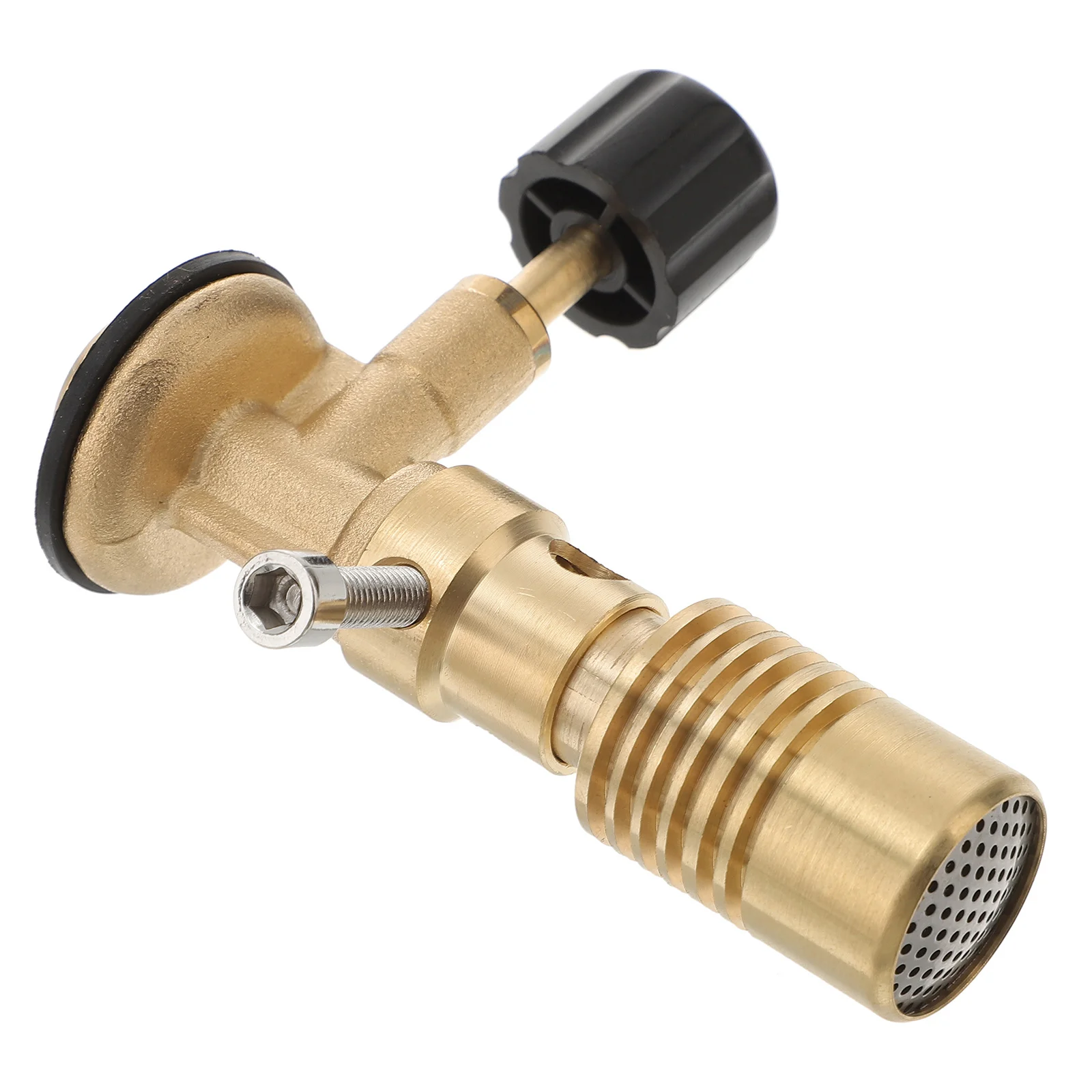 

Blowtorch Camping Burner Propane Gas Bunsen Outdoor Heating Supply Lamp Head Laboratory Brass Tool Travel