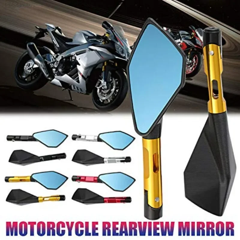 Фото Алюминиевые боковые зеркала заднего вида для мотоциклов Honda CB650R, CB1300, Hornet 600 (8 мм, 10 мм); для Yamaha MT-09, MT-07; для Suzuki; для BMW №1