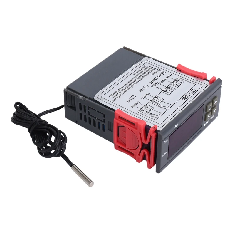 

Цифровой регулятор температуры 6X 220 В/STC-/1000, термостат с NTC