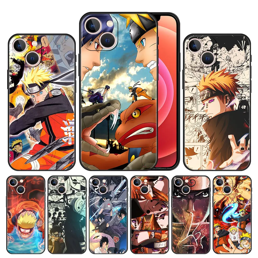 

Phone Case Cover for iPhone 11 12 13 Pro Max Xs 7 8 Plus 6 5 SE XR Mini Cell Capa Thin Official Armor Funda Naruto Kakashi