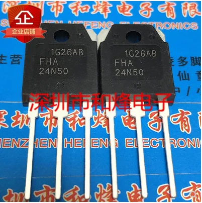 

Free shipping 20PCS FHA24N50 TO-3P 500V 24A