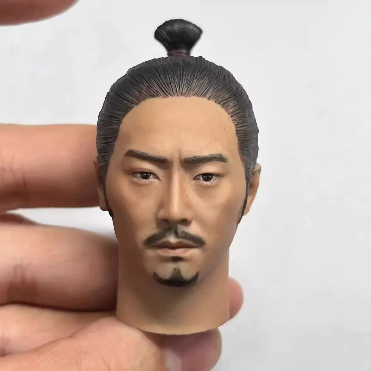 Фото 1/6 масштаб Япония Yakuza Takeshi Kitano голова лепка самурай Oda Nobunaga голова резьба модель для 12 дюймов фигурки игрушки подарок №4