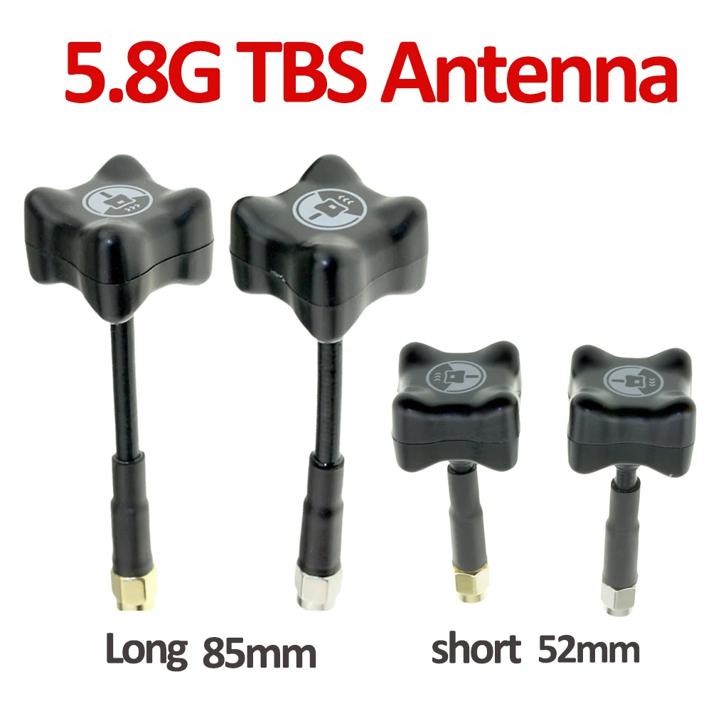 

Оптовая продажа, антенна TBS TRIUMPH Blacksheep VAS 5,8 ГГц, круговая поляризованная антенна Triumph FPV, SMA RP-SMA для FPV гоночного квадрокоптера