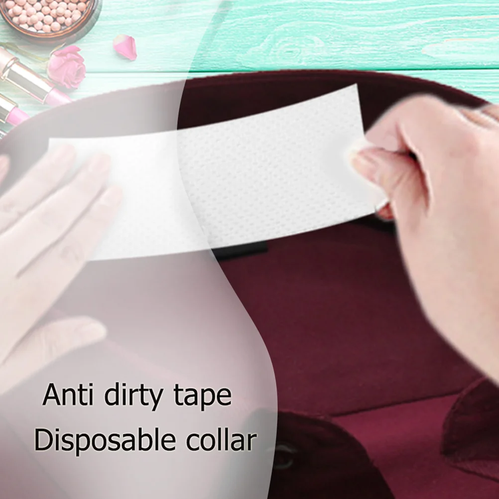 

Collar Protector Sweat Pads Collar Protector Sweat Stains Pads Self- Adhesive Neck Liner Pads Fast Drying Deodorization Tape