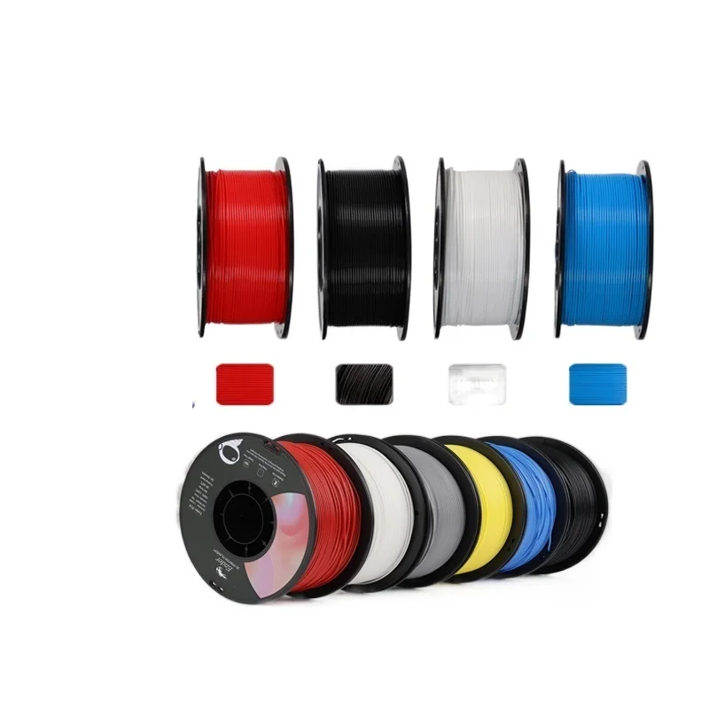 

Colorful Ender 3D PLA Printer Filament 1.75mm 1kg/Roll 2.2lb Spool For Ender-3 V2 3 S1 Pro CR-10 V3 Ender-6 3D Printer