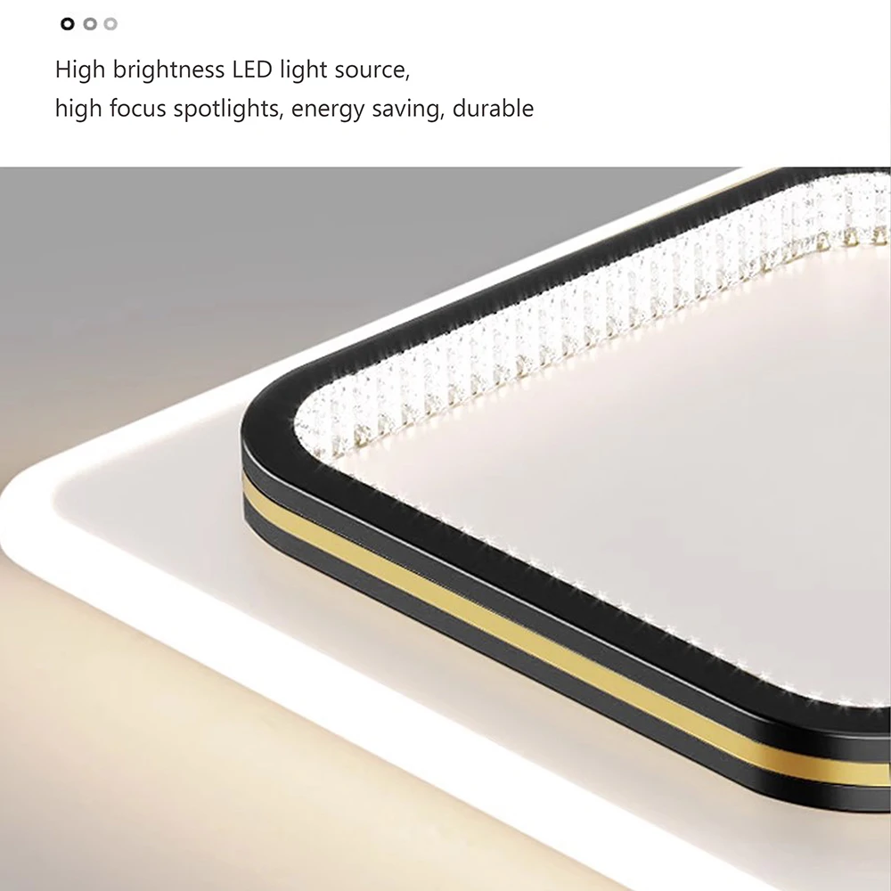 Современные светодиодные потолочные светильники для домашнего декора с тrichromatic