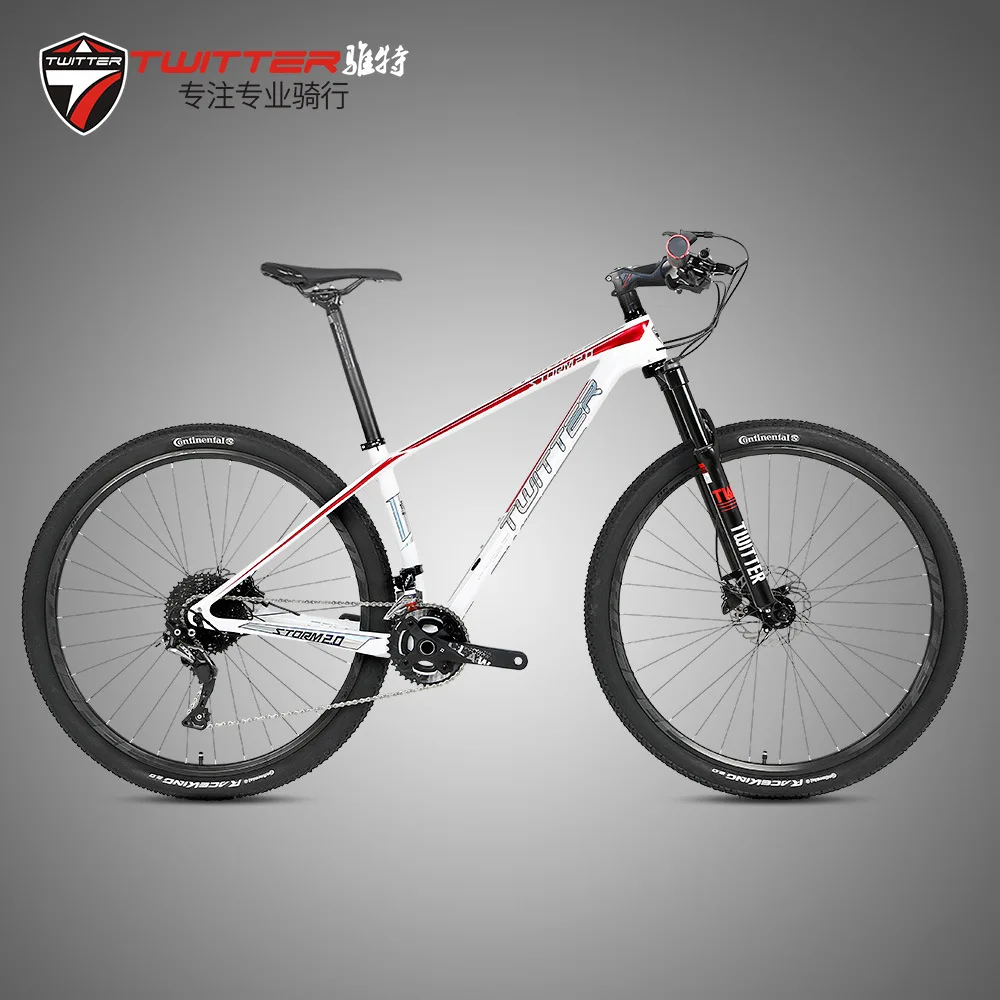 

TWITTER STOM2.0 велосипед, фотография, маленький комплект масляного тормоза, ультралегкий горный велосипед из углеродного волокна, 29 дюймов, внедорожный горный велосипед
