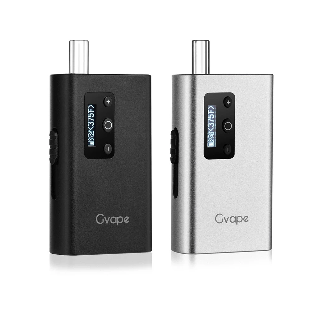 

Anlerr Gvape Dry Herb Kit with Ceramic Heating Chamber 2200mAh Battery OLED Screen Herbal Smoking Device