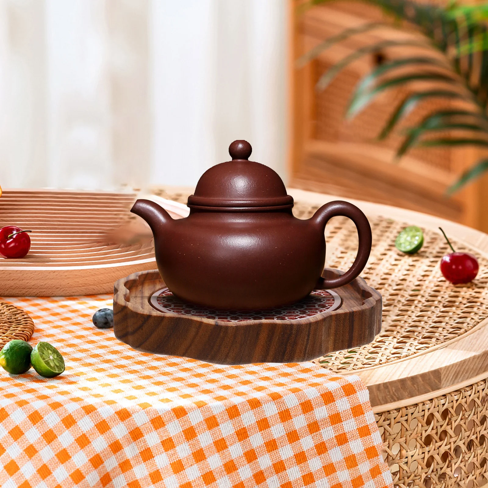 Домашний декор подшипник для чая поднос настольная подставка чашки квадратный