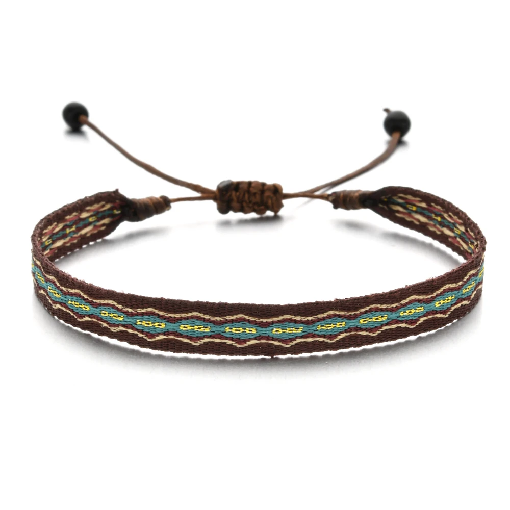 ZMZY плетеный браслет ручной работы в стиле бохо простой дружбы из веревки мужские