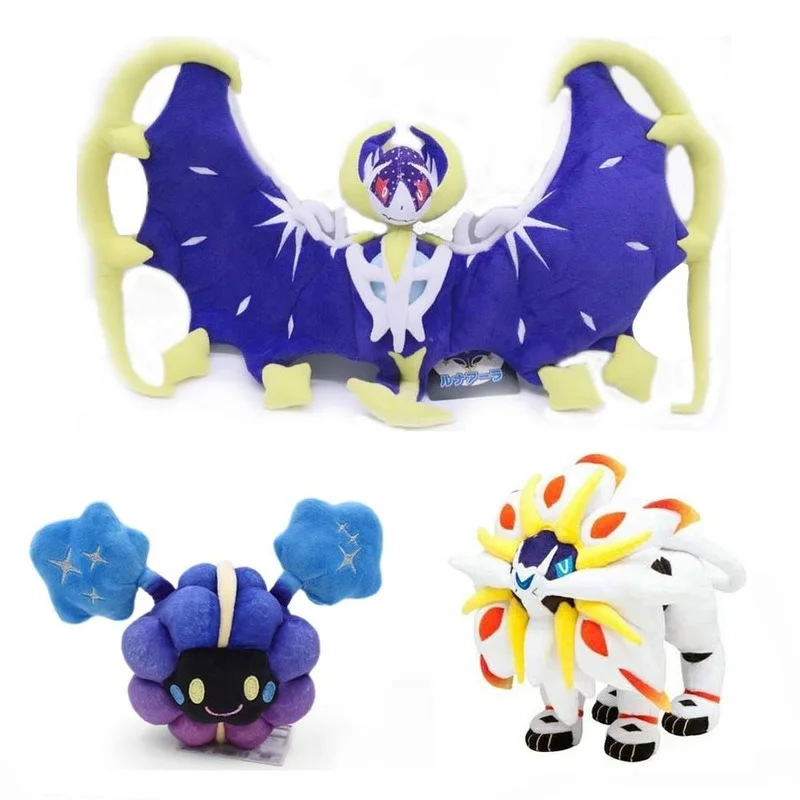 

Плюшевые игрушки Pokemon Cosmog Solgaleo Lunala мягкие игрушки аниме куклы для детей рождественские подарки
