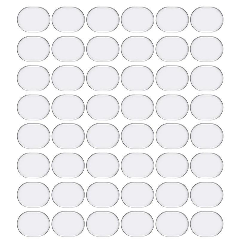 

96 Pcs Drum Dampeners Gel Pads Silicone Drum Silencers Soft Drum Dampener Drum Mute Pads Dampening Gel Pad(Transparent)