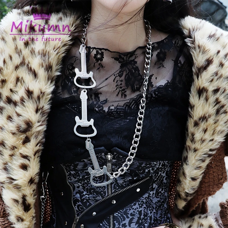 

Harajuku Punk Style Metal Guitar Belt Waist Chain For Women Pants Chain Hip Hop Streetwear