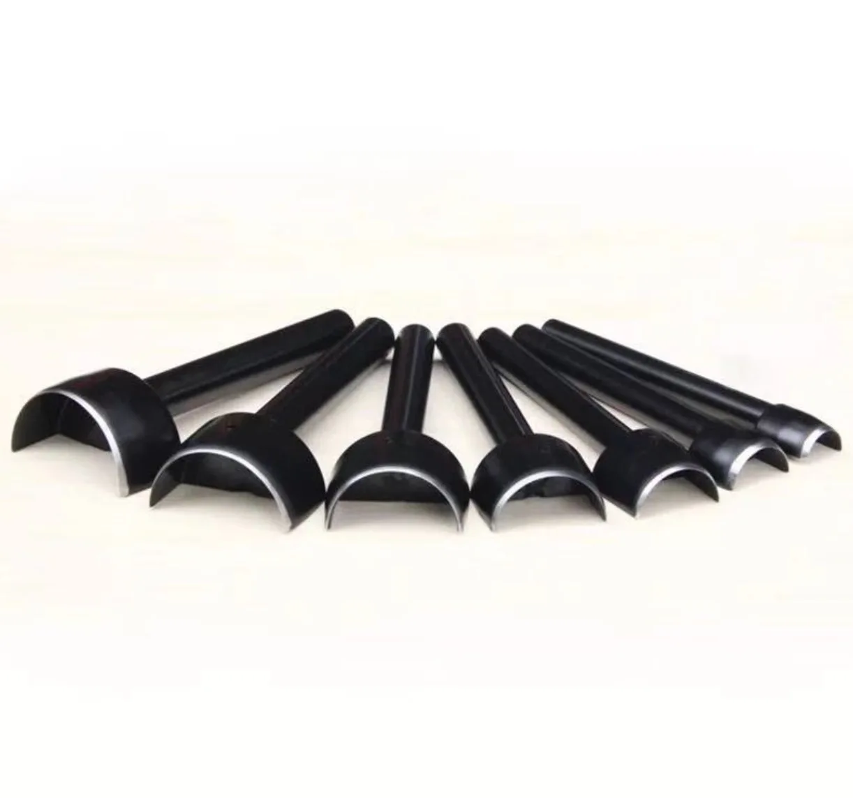 

1Set 7pcs/set Leather Round Chamfer Cutting Toll Diy Leather Carving Punch Shallow Round Cutting Tool Set