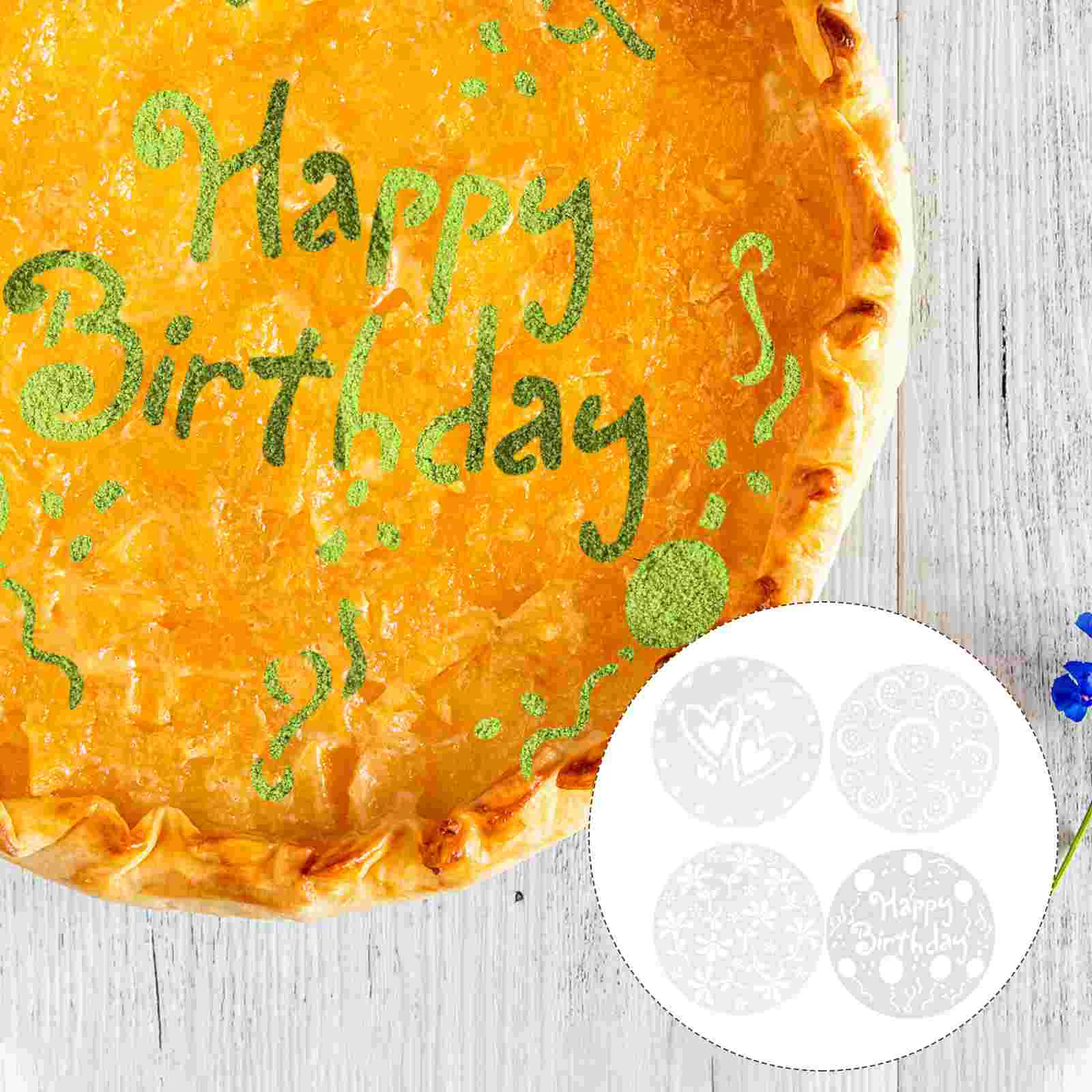 

Coffee Stencils Cake Stenciltemplate Latte Baking Barista Decorating Heartmaking Molds Spray Tool Lace Drawing Birthday Cookie