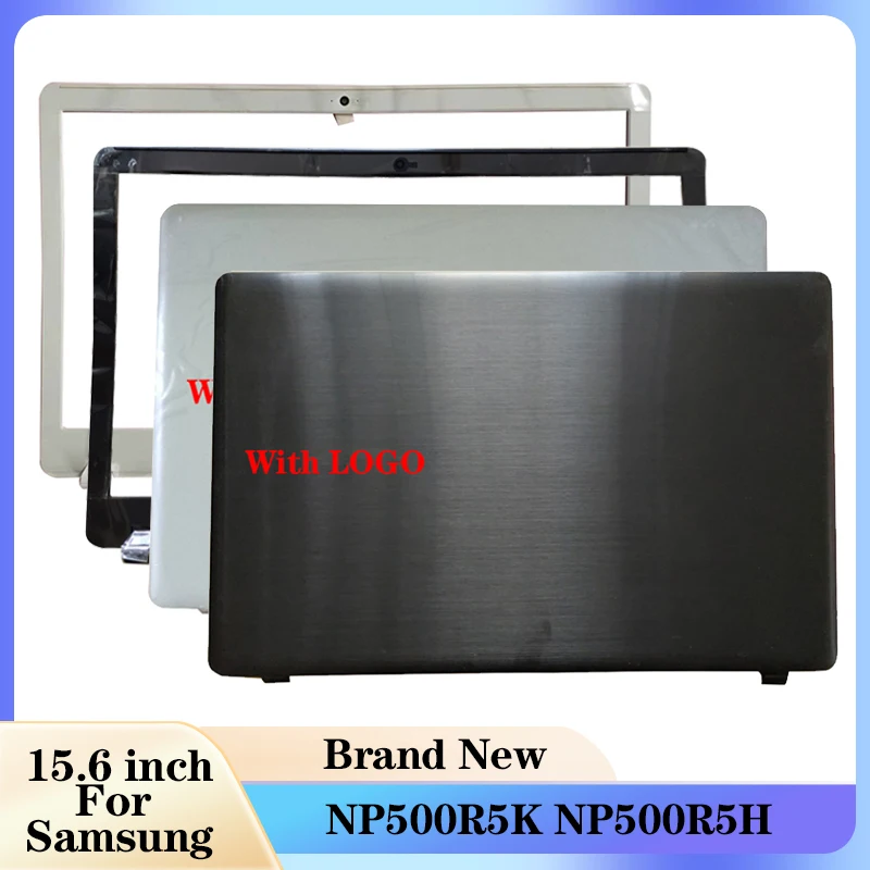 

Laptop LCD Back Cover/Front Bezel For samsung NP500R5K NP500R5H Black White