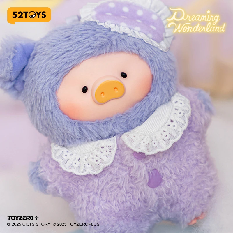 Фото 52TOYS LuLu the Piggy - LuLu's Dreaming Wonderland Series ПВХ плюшевый брелок Blindbox, Mystery Box, случайная милая фигурка №4