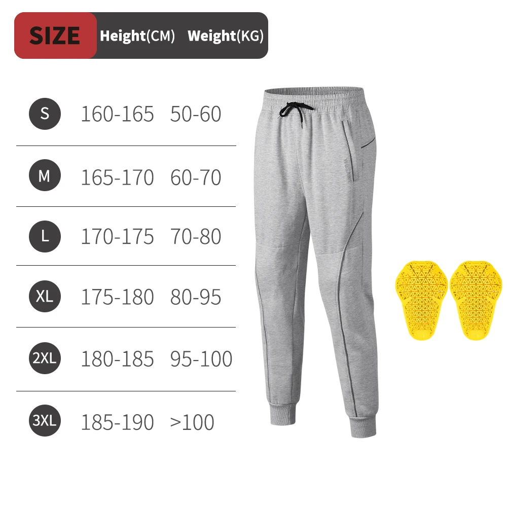 

Зимние теплые мотоциклетные брюки WOSAWE с флисовой подкладкой, повседневные штаны для езды на мотоцикле с наколенниками