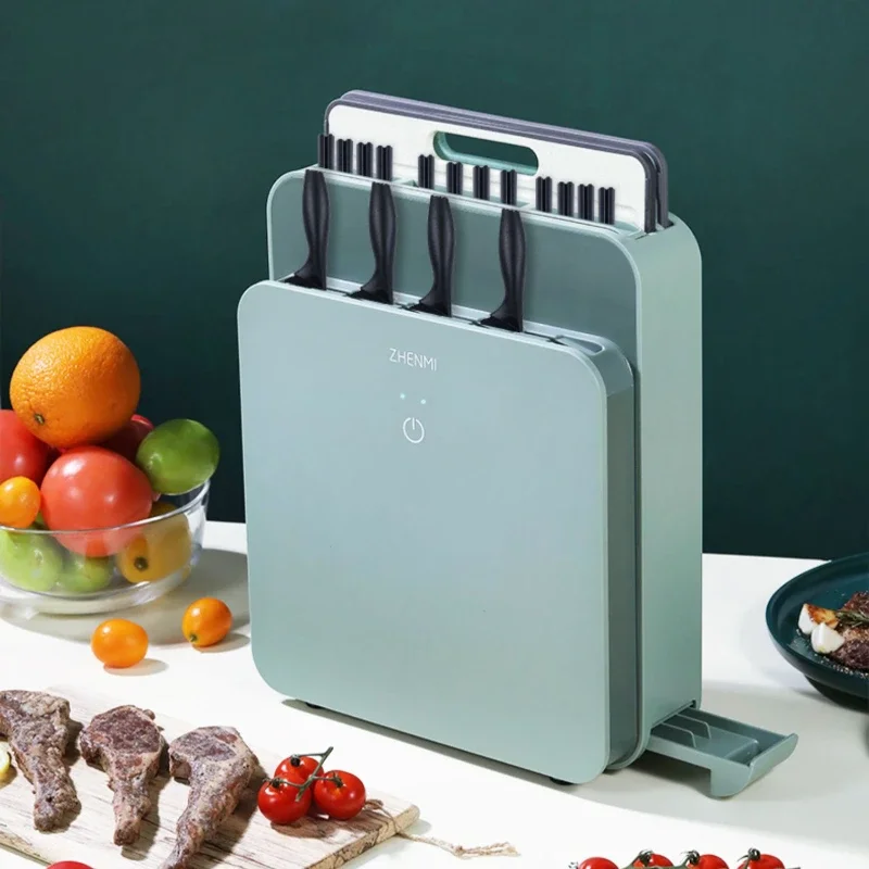 

Стерилизатор для разделочной доски, кухонные сушилки для еды, стерилизатор для хранения, встроенная маленькая разделочная доска, держатель для ножей