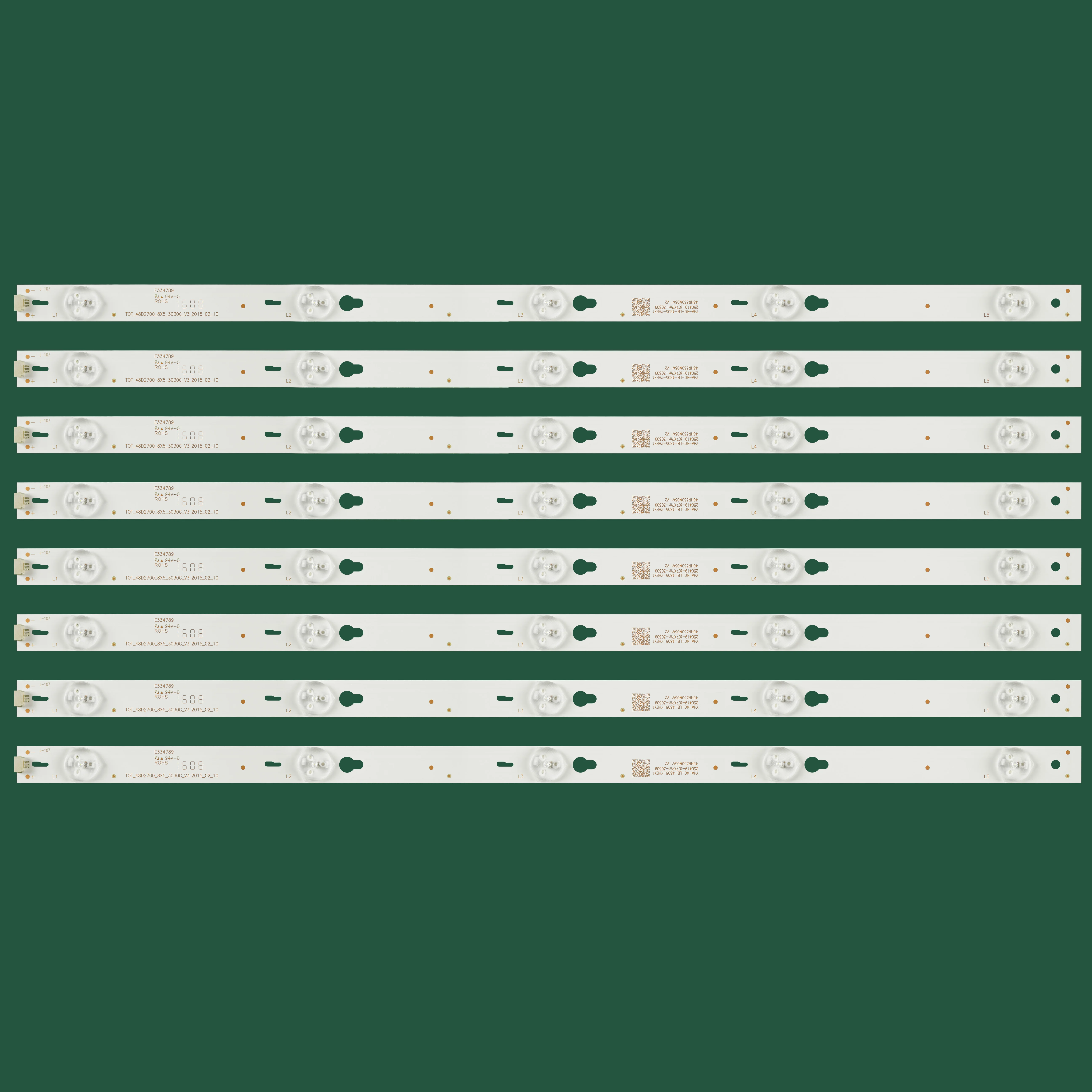 1 комплект = 8 штук для TCL B48A558U B48A838U B48A828U полосы TOT_48D2700_8X5_3030C_V3 YHA-4C-LB4805-YHEX2 D48A810