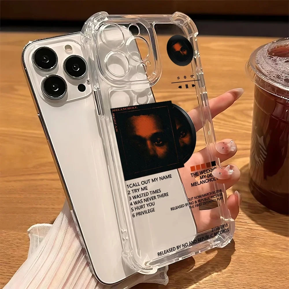 Фото Новый чехол-постер The Weeknd для iPhone 17 Air 16 15 14 Plus 13 12 11 Pro Max XS Max X XS, пылезащитный, моющийся, силиконовый №5