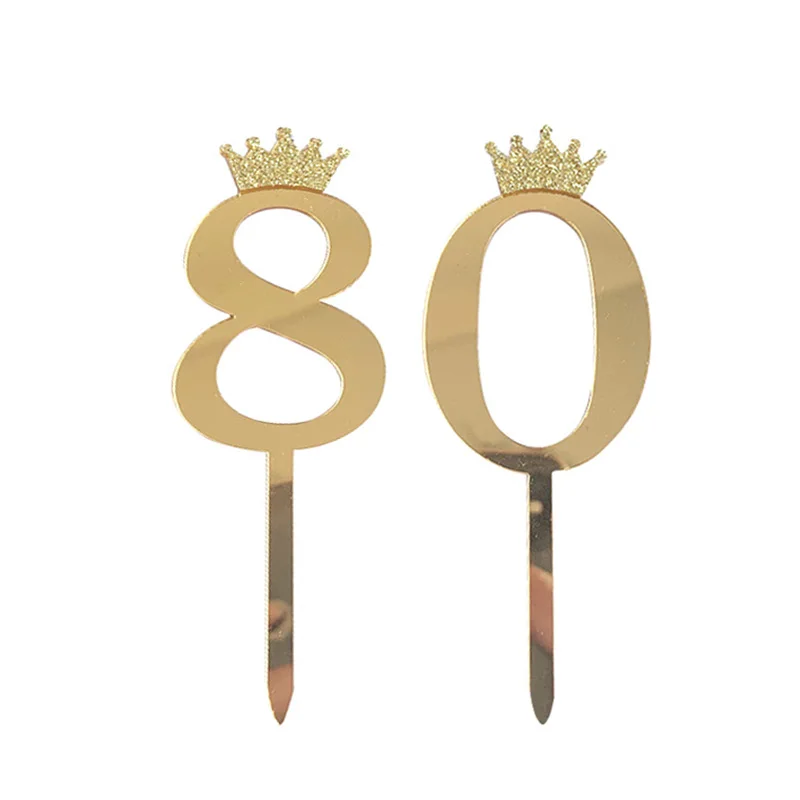 

Топпер для торта JIUZHOUHAO номер акрил