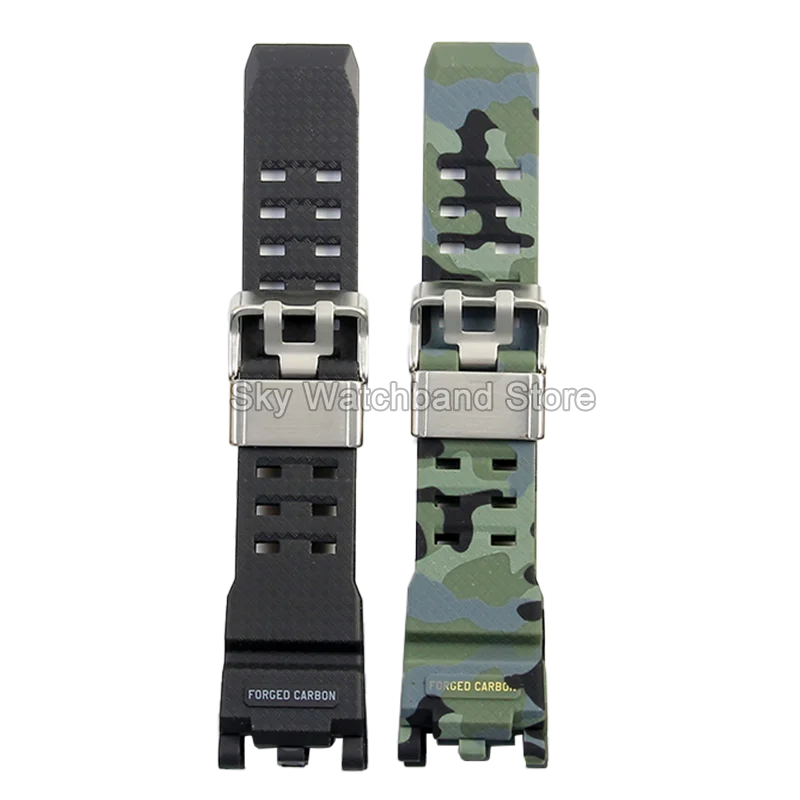 Ремешок для часов из смолы для Casio G-SHOCK Mudmaster II GWG-2000 GWG-2040, водонепроницаемая цепочка для часов в спортивном стиле, черный, красный, зеленый, хаки (art.: 3920cfb765db0) - 3920cfb765db0