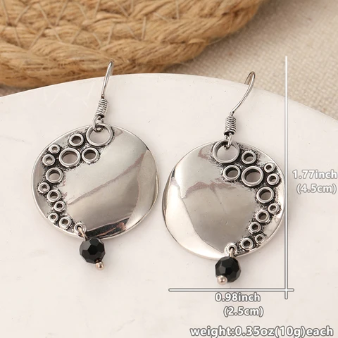 Серебряные серьги-подвески NovoPublic