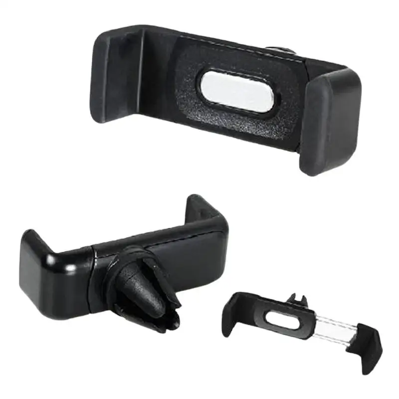 Регулируемый мини-кронштейн для телефона с поворотом на 360 градусов, автомобильные держатели для навигации на вентиляционное отверстие, держатели для IPhone, SamsungXiaomi, автомобильные аксессуары, 1 шт.