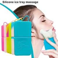 skin care beauty lifting contouring tool silicone ice cube trays ice globe ice balls face massager facial roller reduce acne