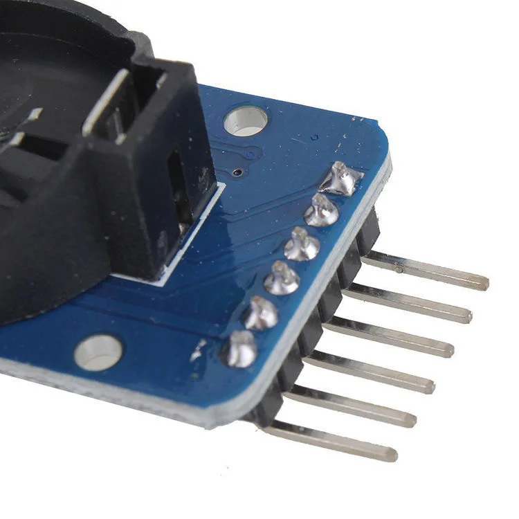 Фото Модуль высокоточного реального времени DS3231 AT24C32 IIC I2C для Arduino Raspberry Pi с памятью для хранения данных №2