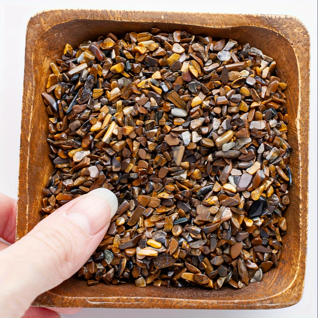 

Кристаллические чипсы тигровый глаз 5-7 мм