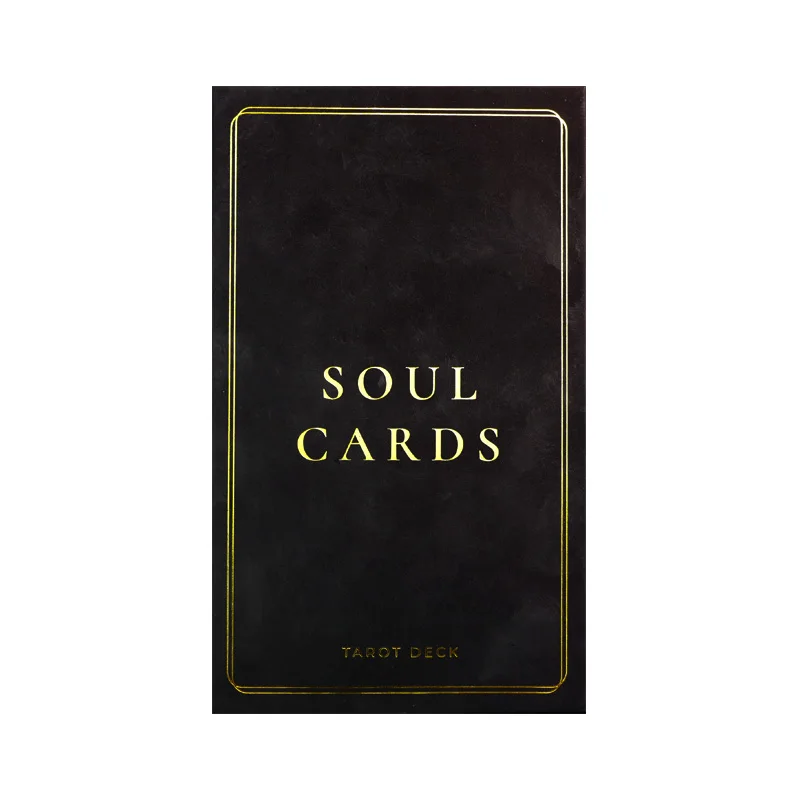 

Карты для ТАРО Soul Deck-Black II Edition, оригинальная версия, карты Для Таро, настольная игра для взрослых, карты для ТАРО с руководством