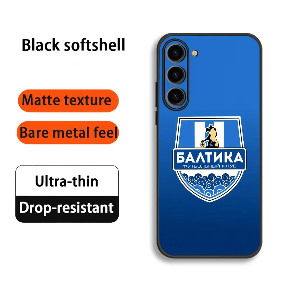 Фото Чехол для телефона с дизайном FC Baltika Kaliningrad для Samsung Galaxy S26 S25 S24 S23 S22 S21 Plus Ultra Fold, мягкий, черный. №4