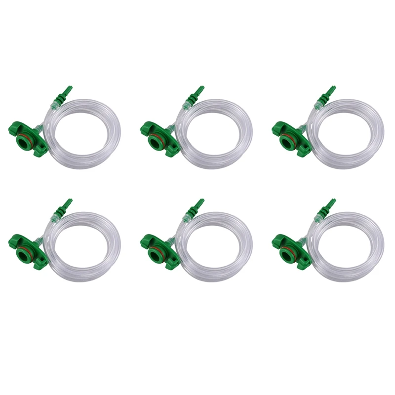 6x30 куб. См-50 См пластиковая прозрачная Воздушная трубка клей стандартный адаптер