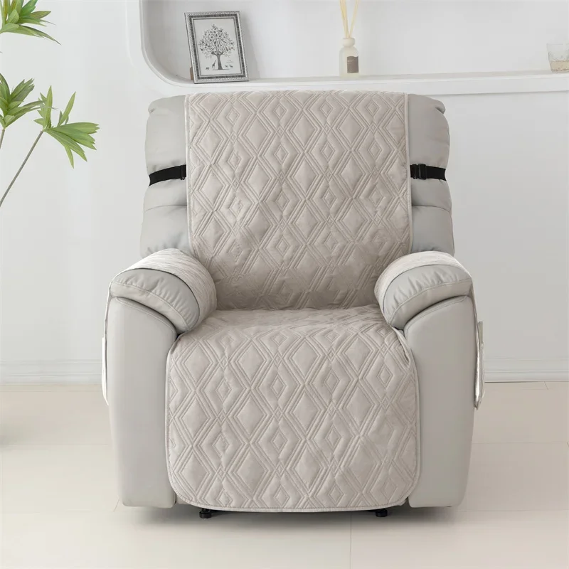 1-местный стеганый чехол для дивана с откидной спинкой водоотталкивающий стула