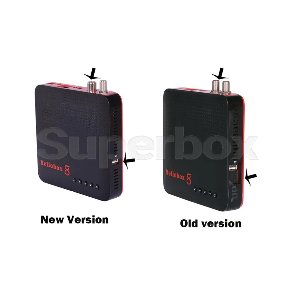 Фото Hellobox 8, спутниковый ресивер DVB-S2/S2X/T2, DVB-плеер, встроенный Wi-Fi H.265 HEVC Full HD 1080P, телеприемник hellobox8 №4