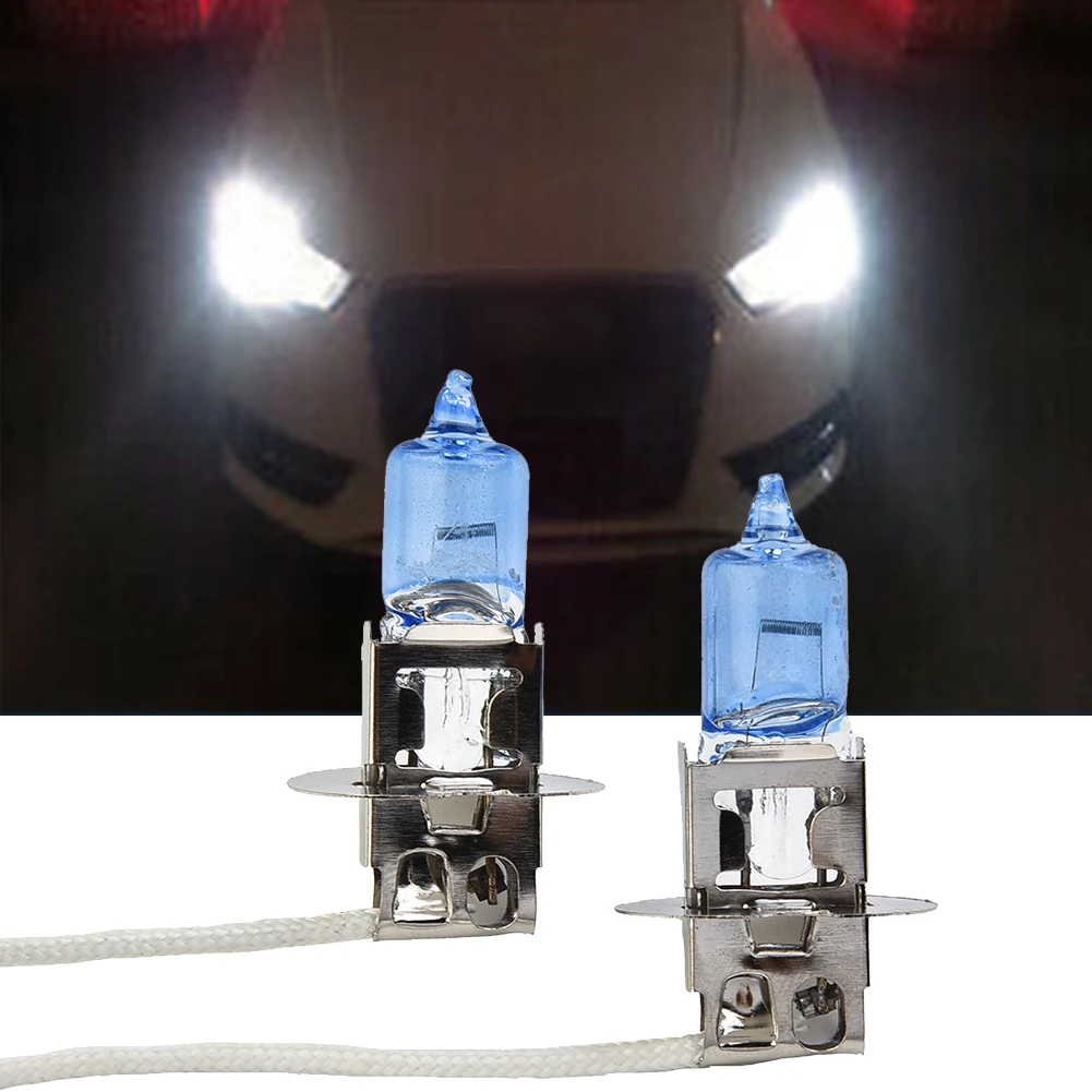 

Fog Light Car Bulb Left&Right New Practical Quality Spotlight Lamps White Xenon Look 12v 453 Socket Fog Lights