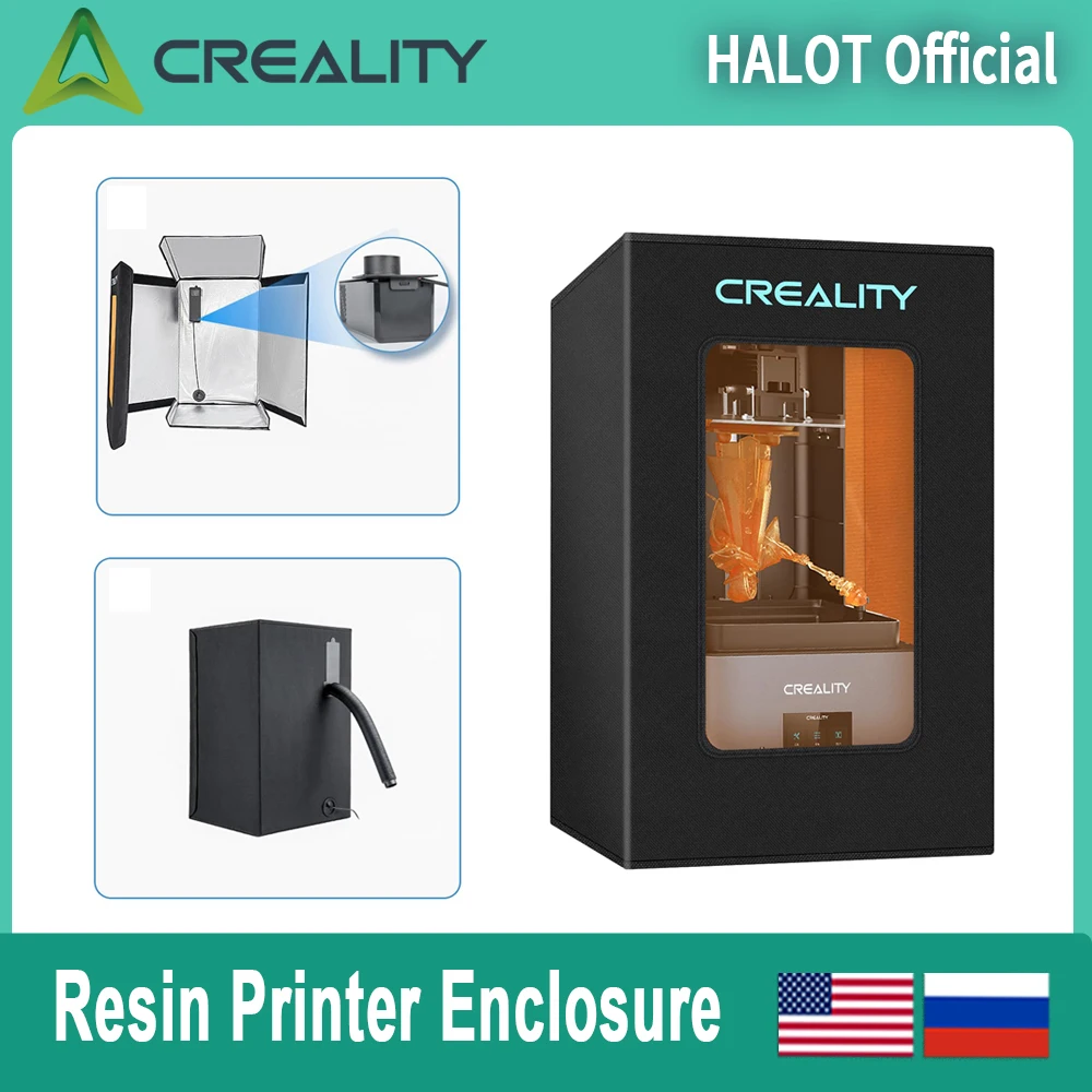 Корпус принтера из смолы CREALITY для HALOT-MAGE PRO HALOT ONE смоляный фильтр 3D-принтера защита