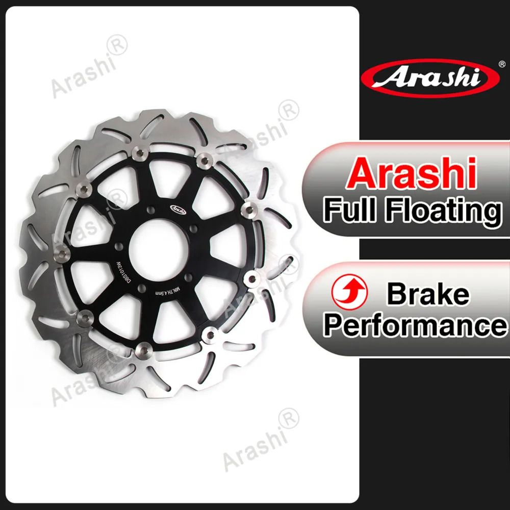 

Arashi For SUZUKI GSX-R1300 GSXR1300 HAYABUSA GSX1400 GSX 1400 1PCS 320mm Motorcycle CNC Floating Front Brake Disk Disc Rotor