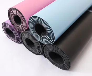 NWT Yoga Mat Double Side Non-Slip Waterproof Dance Cushion for Pilates Exercise and Home FitnessYoga Mat Thickness Material  5mm
