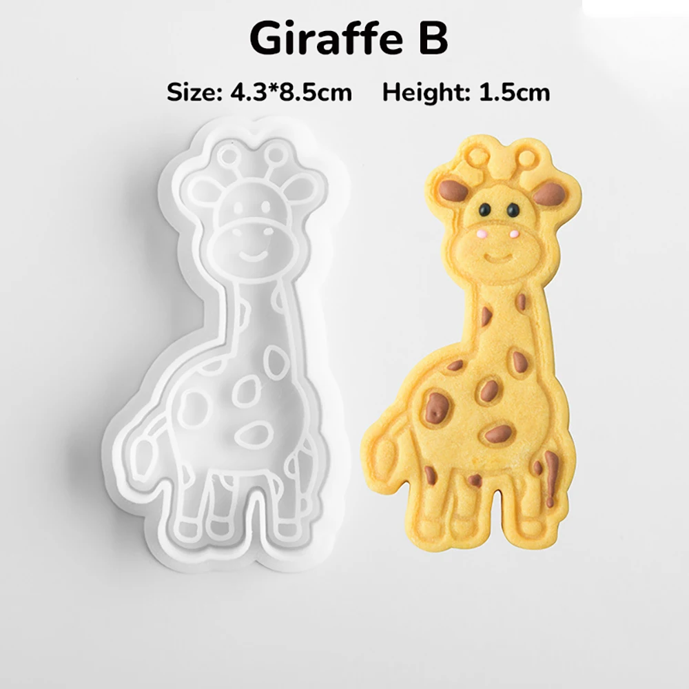 Формочки для печенья из PLA с лесными животными