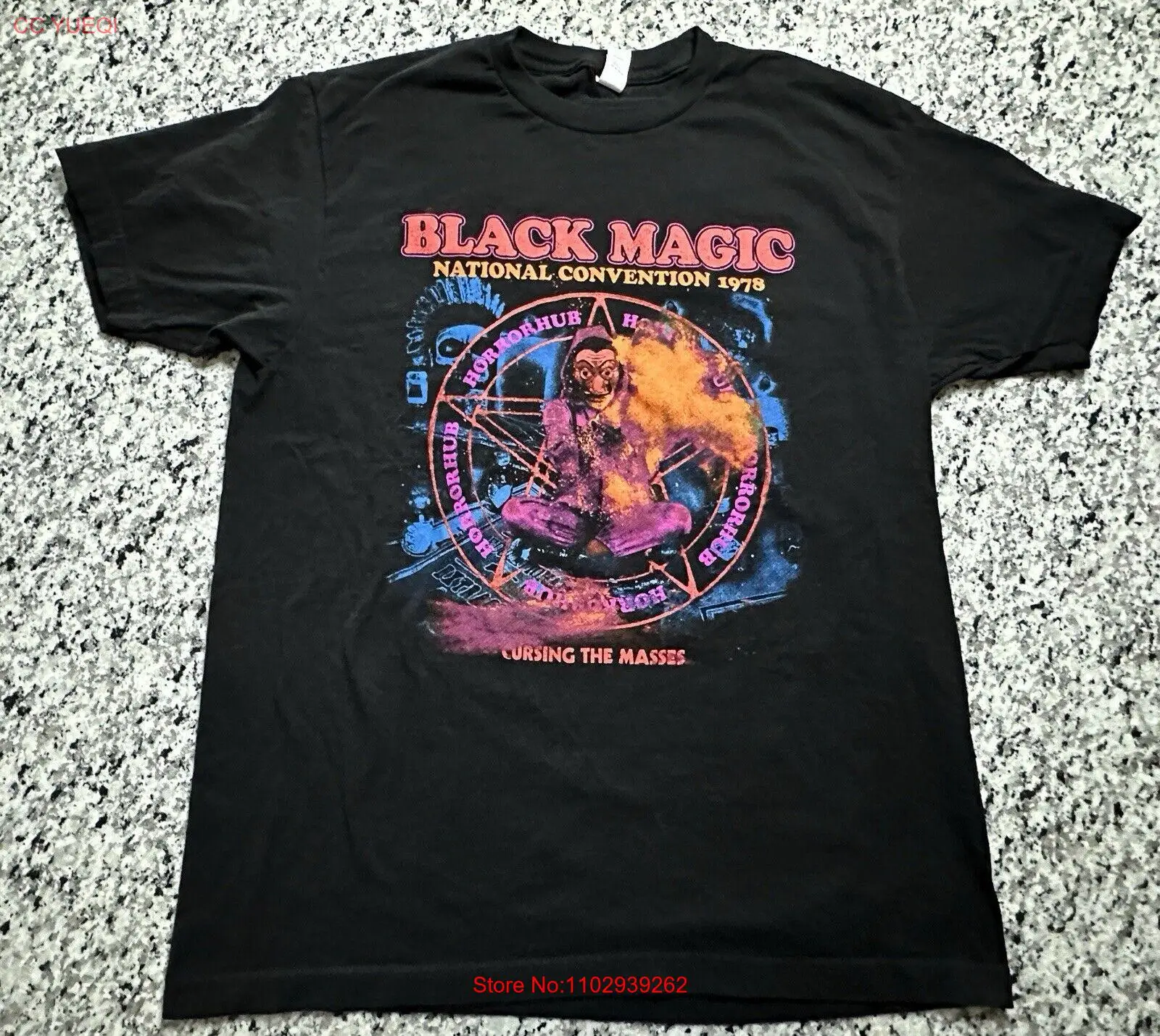 Футболка Black Magic National Convention 1978 Cursing The Masses NoEnName_Null