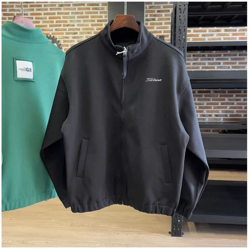 Men Golf Clothing 2022 J.LINDEBERG Golf Jackets Golf Wear Men Sport Fashion Casual Coats Bomber Jacket Windbreak Malbon Golf