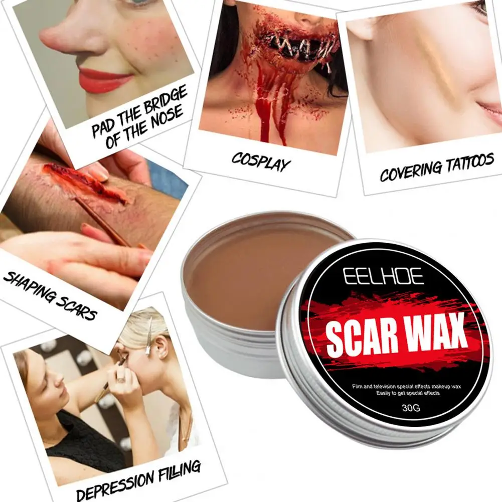 Популярная пленка для макияжа с изображением шрама кожи со спецэффектами