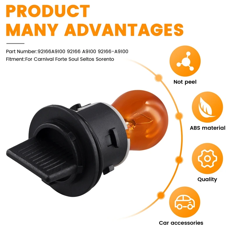 92166-A9100 для Kia Carnival Forte Soul Seltos Sorento автомобильный держатель лампы в сборе передний