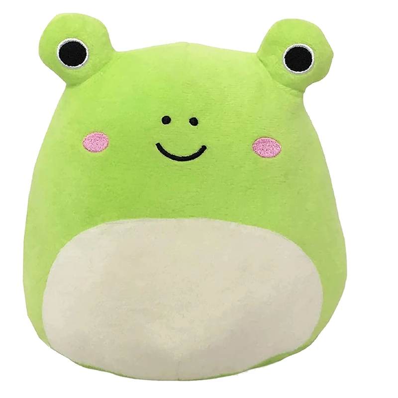 

Cute Frog Plush Toy, Frog Stuffed Animal Doll, Squishy Stretchy Kawaii Frog Pillow, Gift for Kids Toddlers(Frog)