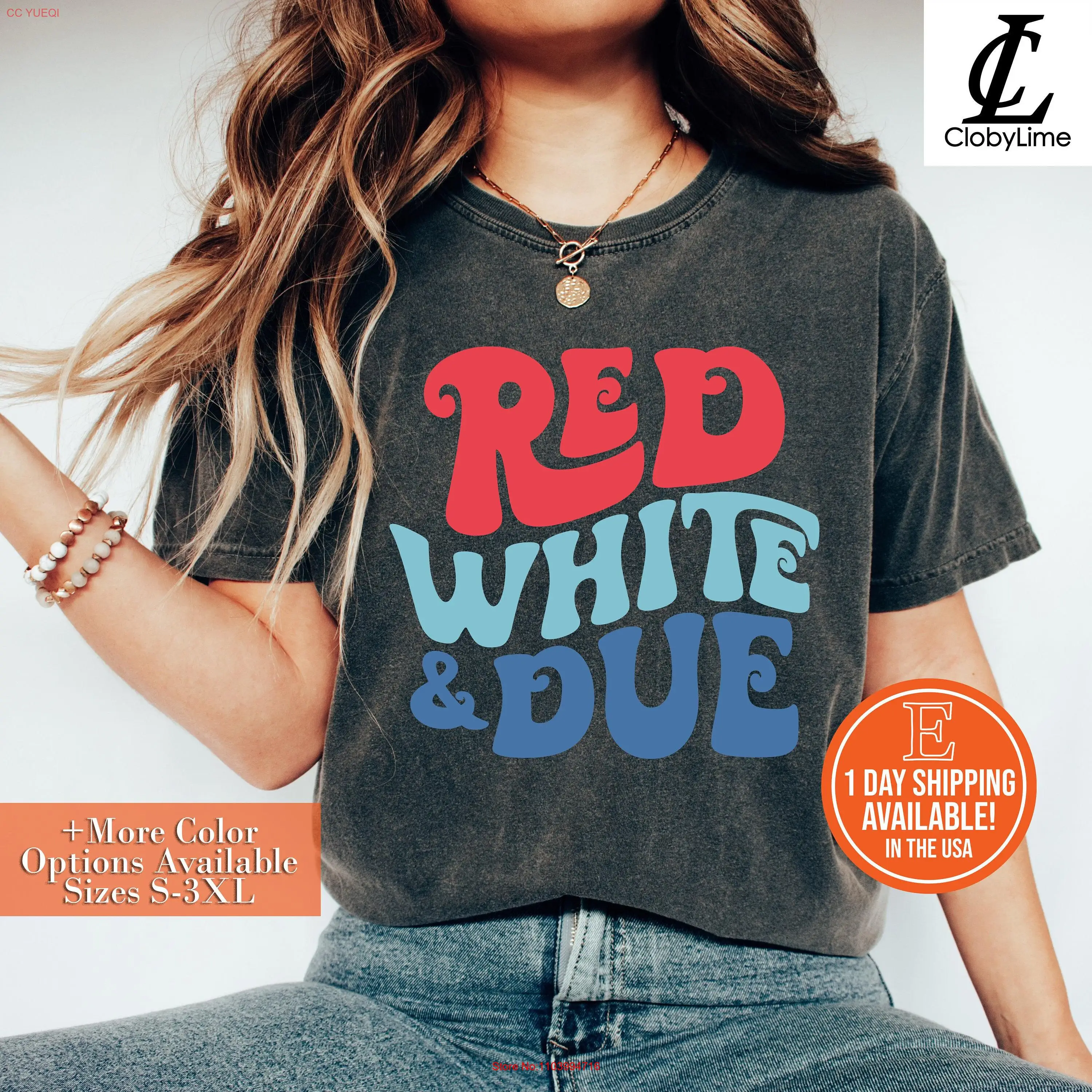 Красный Белый и Футболка Due Объявление о беременности Рожденный на 4 июля