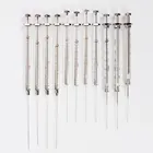 Шприц микролитровый с острым наконечником для газа 0,5 1 5 10 25 50 100 250 500 1000ul